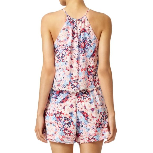 Parker 100% Silk Catamaran Romper Size S - Picture 2 of 12